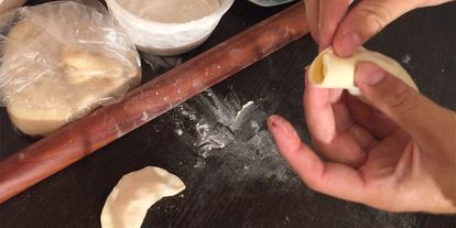 Шаг 4: вареников ны преснома тесте