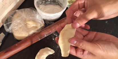 Шаг 6: вареников ны преснома тесте