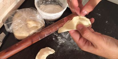 Шаг 7: вареников ны преснома тесте