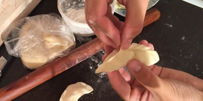 Шаг 8: вареников ны преснома тесте