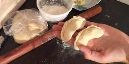 Шаг 9: вареников ны преснома тесте