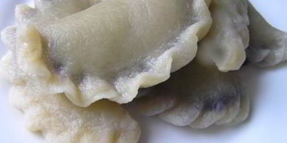 Шаг 10: вареников с черникой и соусом под шафе