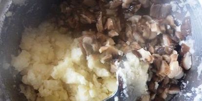 Шаг 3: вареников с грибами