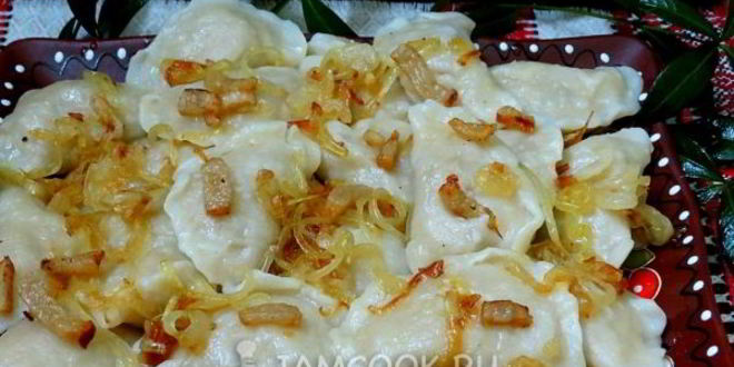 Рецепт Вареников с квашеной капустой и картошкой