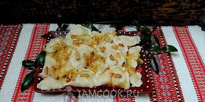 Шаг 19: вареников с квашеной капустой и картошкой