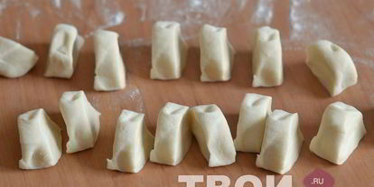 Шаг 7: вареников с сырой картошкой