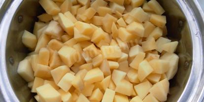 Шаг 2: вкусного картофельного пюре толченка