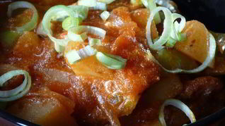 Рецепт Бхаджей — индийского жаркого из овощей со специями