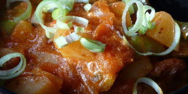 Рецепт бхаджей — индийского жаркого из овощей со специями