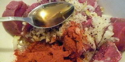 Шаг 1: пьяноежаркого из говядины запеченное в горшочке