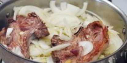 Шаг 4: жаркого из баранины с овощами