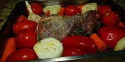 Шаг 3: жаркого из баранины в духовке