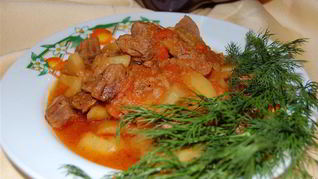 Рецепт Жаркого из говядины