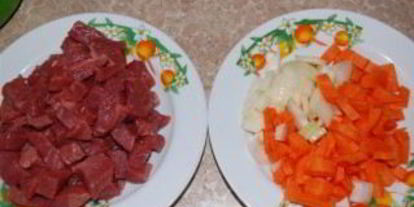 Шаг 1: жаркого из говядины