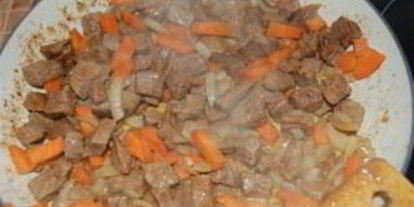 Шаг 3: жаркого из говядины