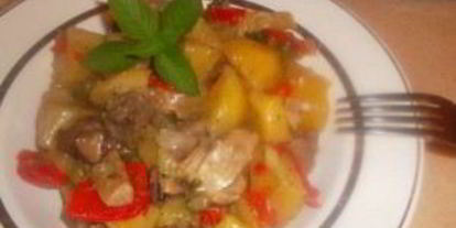 Шаг 5: жаркого из грибов с картошкой