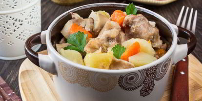 Шаг 7: жаркого из кролика в горшочке