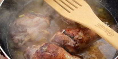 Шаг 3: жаркого из курицы с айвой