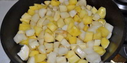 Шаг 4: жаркого из печени с картофелем