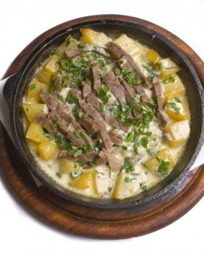 Рецепт жаркого из свинины и картофеля