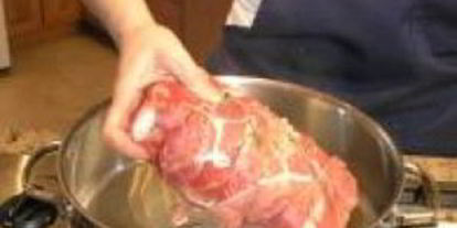 Шаг 3: жаркого из свинины с апельсинами