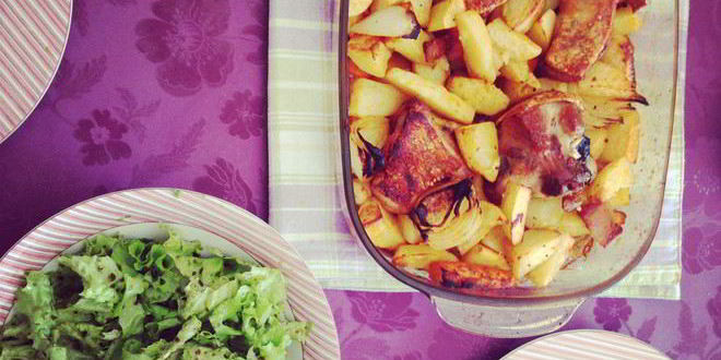 Рецепт жаркого из свинины с картошкой