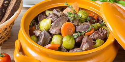 Шаг 14: жаркого из свиного сердца с брюссельской капустой