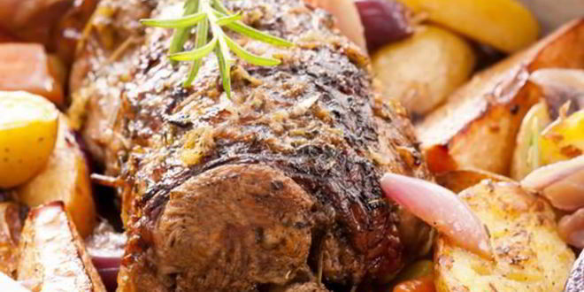 Рецепт жаркого из телятины с базиликом