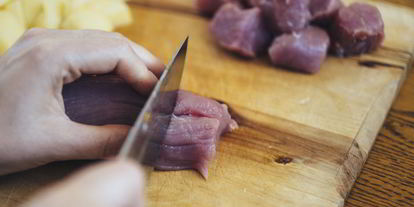 Шаг 2: жаркого из телятины с картофелем и тыквой