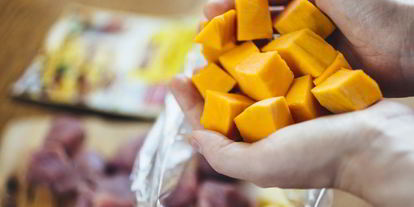 Шаг 5: жаркого из телятины с картофелем и тыквой