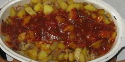 Шаг 2: жаркого на сковороде