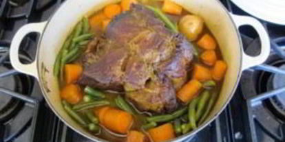 Шаг 4: жаркого с говядиной, картофелем и фасолью