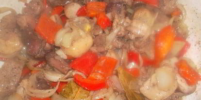 Шаг 3: жаркого с грибами по-домашнему