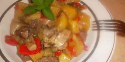 Шаг 5: жаркого с грибами по-домашнему