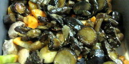 Шаг 3: жаркого со свининой и грибами