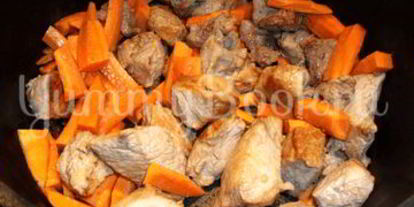 Шаг 1: жаркого со свининой