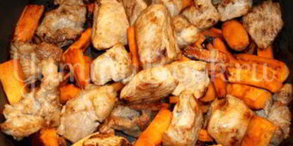 Шаг 2: жаркого со свининой