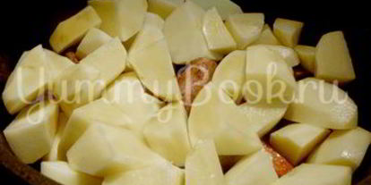 Шаг 3: жаркого со свининой