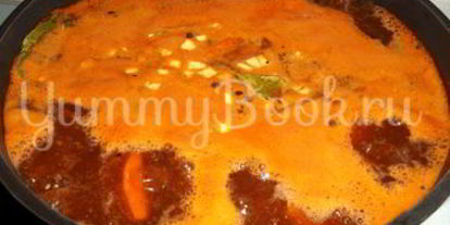 Шаг 4: жаркого со свининой