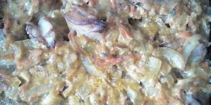 Шаг 5: жаркого телятина в духовке с солеными огурцами