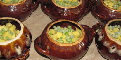 Шаг 5: жаркого в горшочках с белыми грибами и свининой