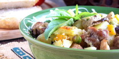 Шаг 8: жаркого в горшочках с белыми грибами и свининой