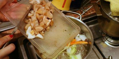 Шаг 8: жаркого в горшочках с курицей и грибами