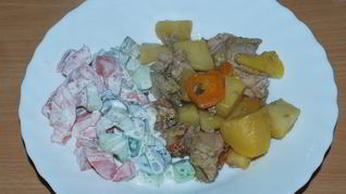 Рецепт Жаркого в пакете для запекания