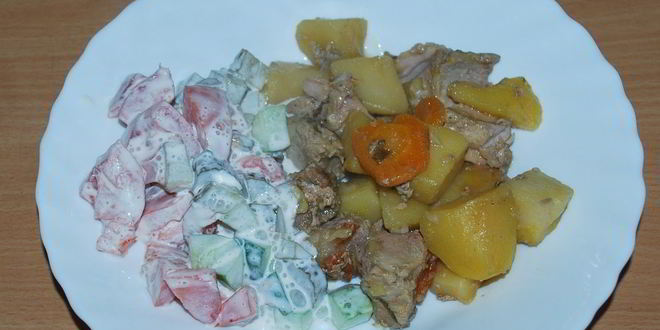 Рецепт жаркого в пакете для запекания