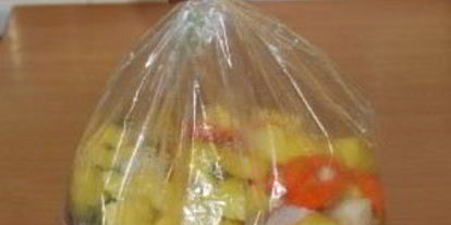 Шаг 2: жаркого в пакете для запекания