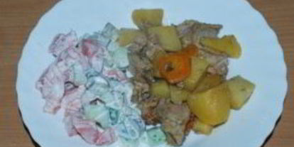 Шаг 4: жаркого в пакете для запекания