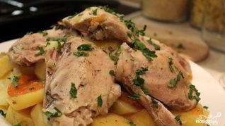 Рецепт Жаркого в рукаве для запекания