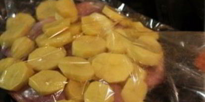 Шаг 1: жаркого в рукаве для запекания