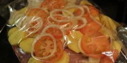 Шаг 2: жаркого в рукаве для запекания